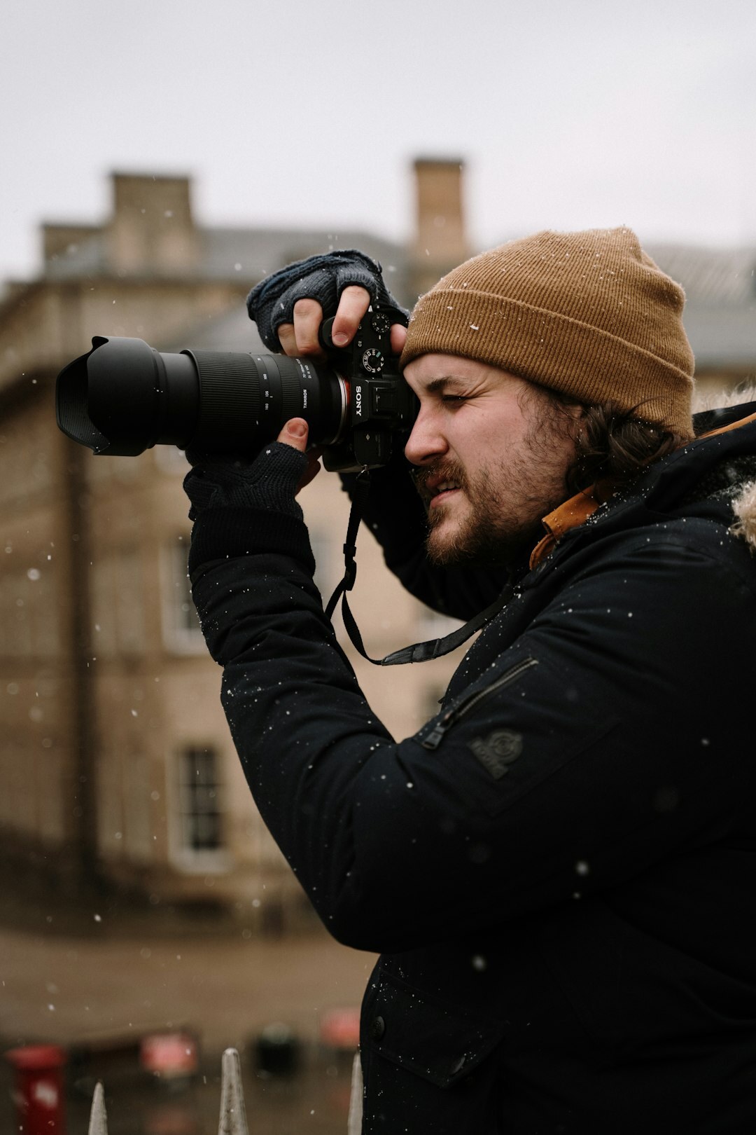 danish photographer at work